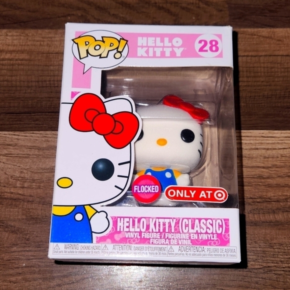 Funko Other - Hello Kitty (Classic) Funko POP! #28 - FLOCKED Target Exclusive NIB